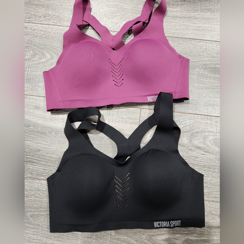 2 Victoria Secret Angel Max Sport Bras 34C